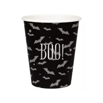 Halloween Ghost papír pohár 6 db-os 266 ml