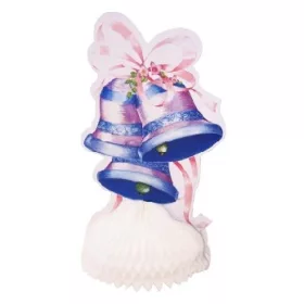 Esküvő Bell asztali dekoráció 29 cm