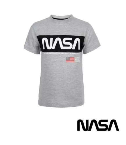 NASA KSC gyerek rövid póló, felső 2 - 8 év / 92 - 128 cm