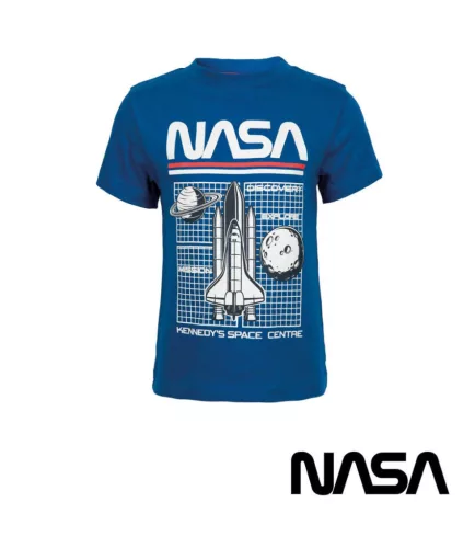 NASA KSC gyerek rövid póló, felső 2 - 8 év / 92 - 128 cm