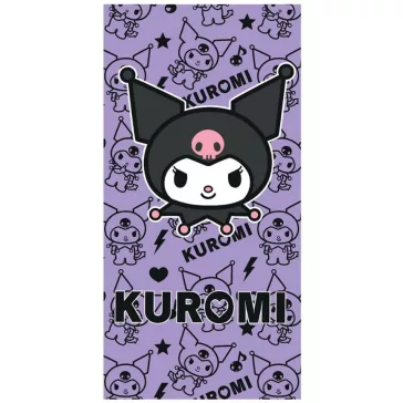   Hello Kitty Kuromi Chaos fürdőlepedő, strand törölköző 70x140 cm (Fast Dry)