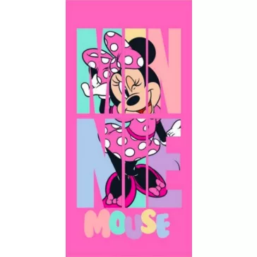   Disney Minnie Peekaboo fürdőlepedő, strand törölköző 70x140 cm (Fast Dry)