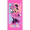 Disney Minnie Peekaboo fürdőlepedő, strand törölköző 70x140 cm (Fast Dry)