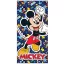Disney Mickey Color Party fürdőlepedő, strand törölköző 70x140 cm (Fast Dry)