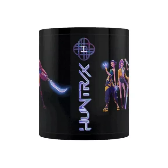 K-pop Démonvadászok Black porcelán bögre 315 ml (11 oz) Díszdobozban