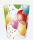 Színes lufis Balloons Stars papír pohár 8 db-os 250 ml