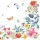 Virág Blossom Border szalvéta 20 db-os 33x33 cm