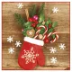 Karácsonyi Glove Full of Xmas szalvéta 20 db-os 33x33 cm