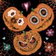 Halloween Mexican Pumpkins szalvéta 20 db-os 33x33 cm