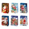 Karácsonyi Toyland papír ajándéktasak, ajándékzacskó 23x32x11 cm