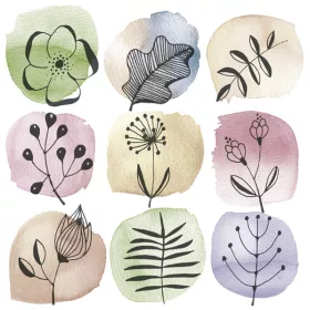 Virág Flora Stamps szalvéta 20 db-os 33x33 cm