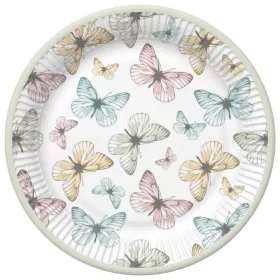Pillangó Light papírtányér 8 db-os 22,7 cm