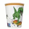 Dinoszaurusz Crazy papír pohár 8 db-os 250 ml