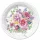 Virág Arrangement papírtányér 8 db-os 22,7 cm