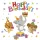 Happy Birthday Animals szalvéta 20 db-os 33x33 cm