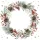 Karácsonyi Wreath on White szalvéta 20 db-os 33x33 cm