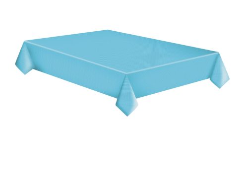 Kék White Dots papír asztalterítő 120x180 cm