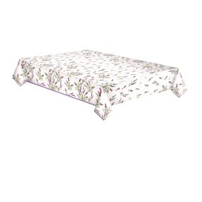 Levendula Twigs papír asztalterítő 120x180 cm