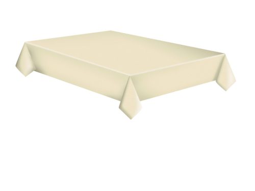 Ekrü White Dots papír asztalterítő 120x180 cm