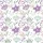 Virág Violet and Mint szalvéta 20 db-os 33x33 cm