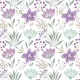 Virág Violet and Mint szalvéta 20 db-os 33x33 cm