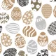 Húsvét Elegant Eggs szalvéta 20 db-os 25x25 cm