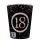 Happy Birthday 18 Rose Gold papír pohár 8 db-os 250 ml