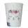 Cicás Flowers Wreath papír pohár 8 db-os 250 ml