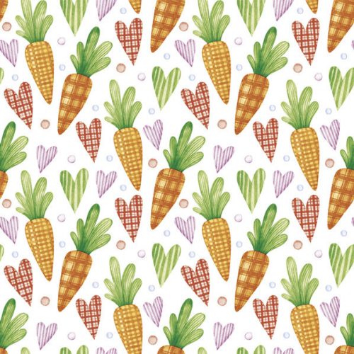Húsvét Sweet Carrots szalvéta 20 db-os 25x25 cm