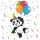 Állatos Funny Panda szalvéta 20 db-os 33x33 cm