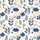 Virág Scandinavian Floral szalvéta 20 db-os 33x33 cm