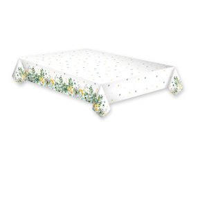 Virág Floral Frame papír asztalterítő 120x180 cm