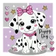 Állatos Charming Puppy szalvéta 20 db-os 33x33 cm