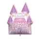 Hercegnők Castle fólia lufi 96 cm