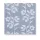 Virágos Turquoise Flowers szalvéta 20 db-os 33x33 cm