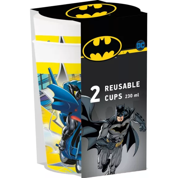 Batman Rogue Rage műanyag pohár 2 db-os szett 230 ml