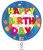 Happy Birthday Kokliko papírtányér 8 db-os 23 cm FSC