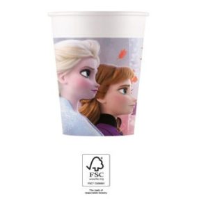 Disney Jégvarázs Leaf papír pohár 8 db-os 200 ml FSC