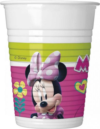 Disney Minnie Happy Helpers műanyag pohár 8 db-os 200 ml