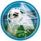 Focis Soccer Fans papírtányér 8 db-os 20 cm FSC