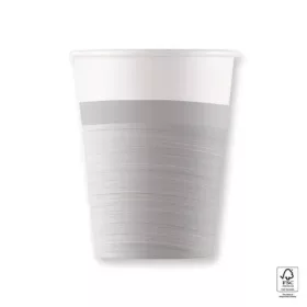   Ezüst Next Generation Silver papír pohár 8 db-os 200 ml FSC