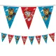 Mancs Őrjárat Rescue Heroes textil zászlófüzér 2,3 m