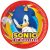 Sonic a sündisznó Sega papírtányér 8 db-os 20 cm FSC