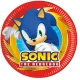 Sonic a sündisznó Sega papírtányér 8 db-os 20 cm FSC