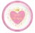 Hercegnők Little Princess papírtányér 8 db-os 23 cm FSC