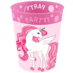   Unikornis Rainbow Colors micro prémium műanyag pohár szett 4 db-os 250 ml