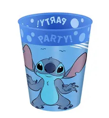 Disney Lilo és Stitch, A csillagkutya Angel micro prémium műanyag pohár 250 ml