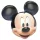 Disney Mickey Face fólia lufi 73x79 cm