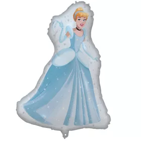 Disney Hercegnők Cinderella fólia lufi 97x75cm