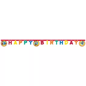 Disney Mickey Jump Into Fun Happy Birthday felirat FSC 2 m